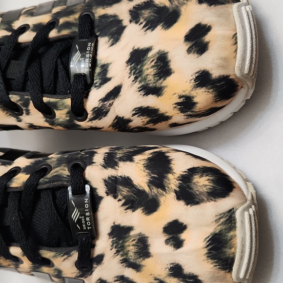 Adidas Torsion ZX Glux Leopard Print sneakers (womens size 6.5) - Picture 7 of 14
